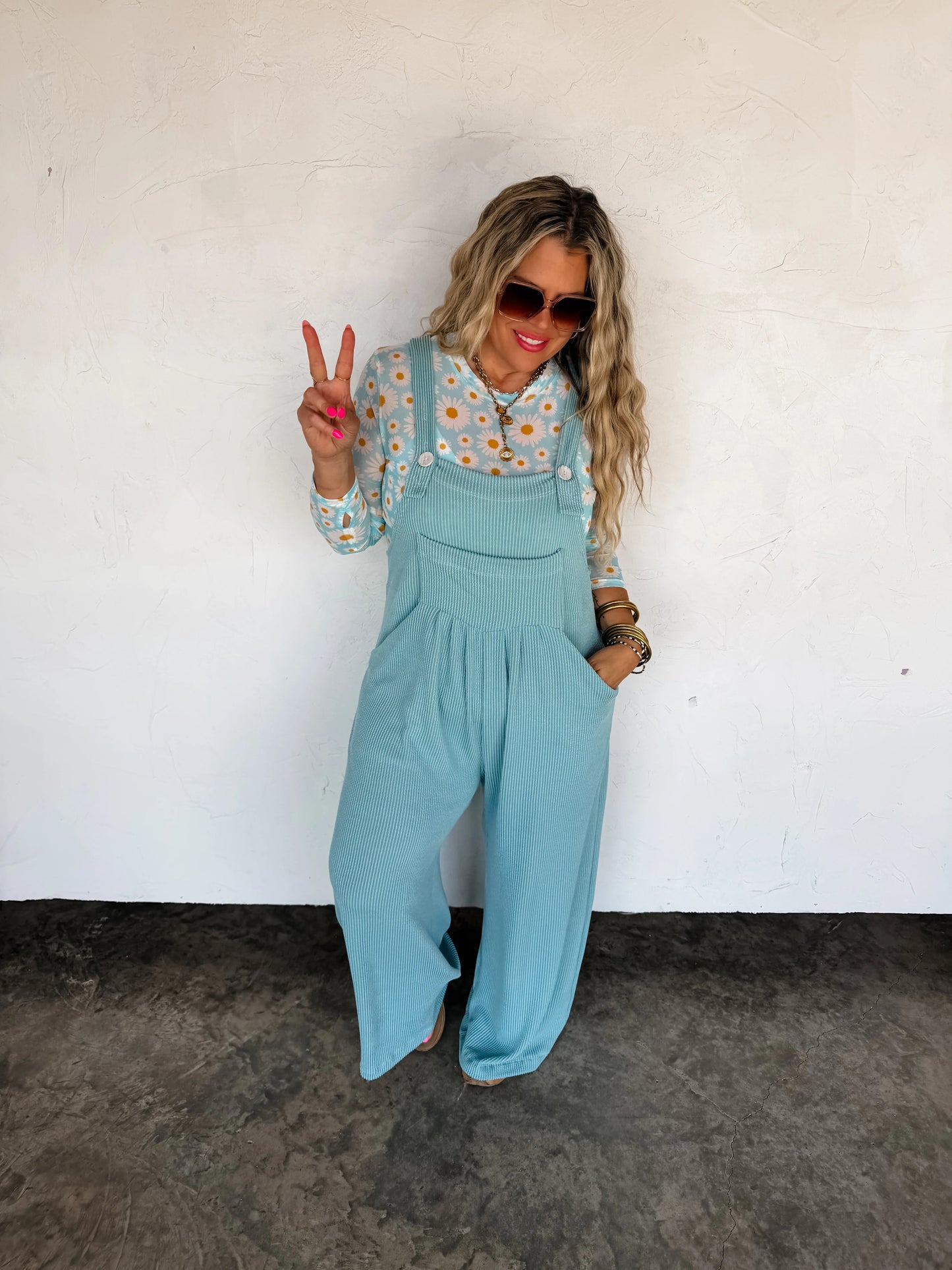 Sage Karli Boho Overalls [[ETA 1st week of May]]