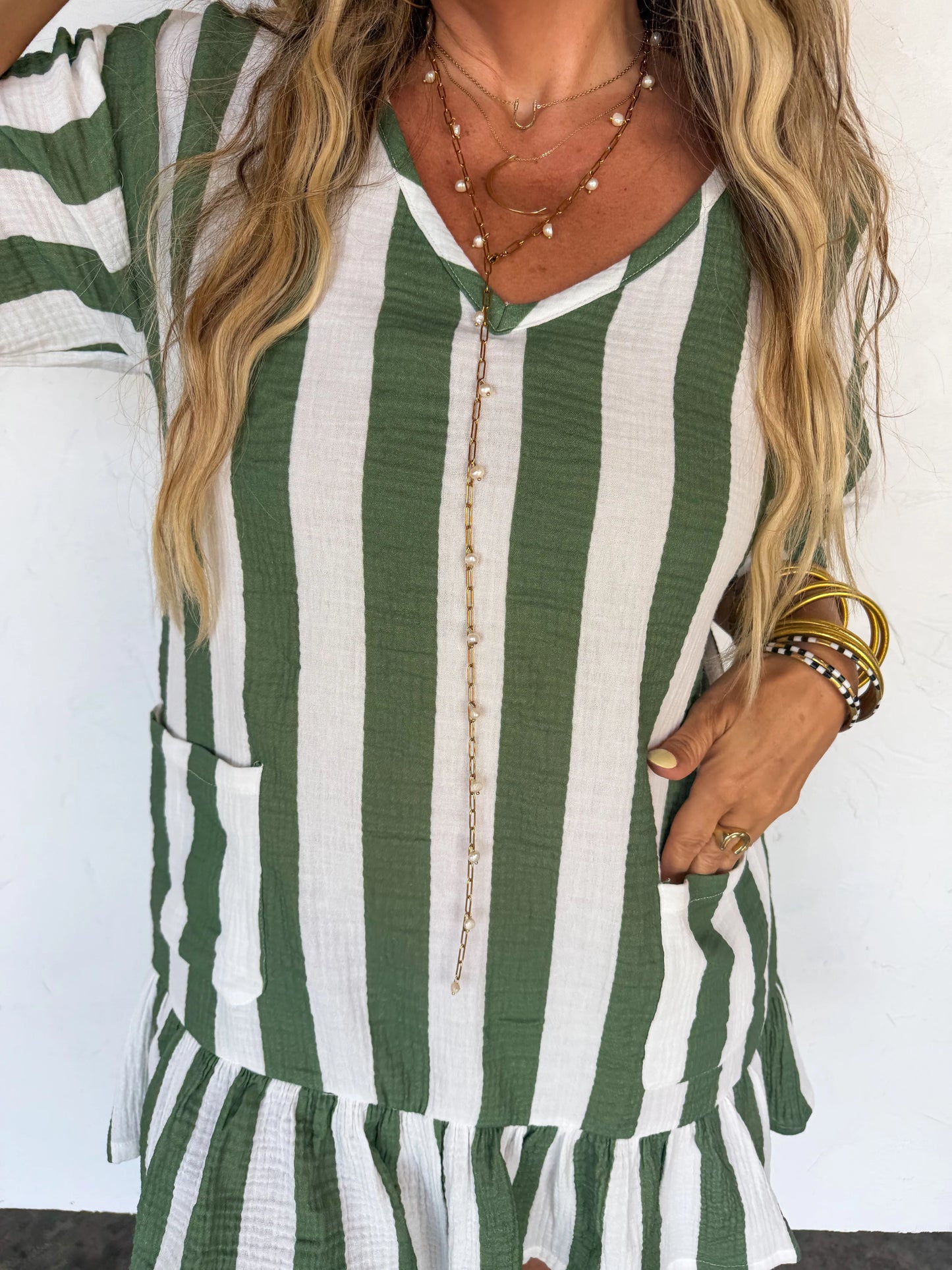 By The Sea Stripe Dress [[ETA end of June]]