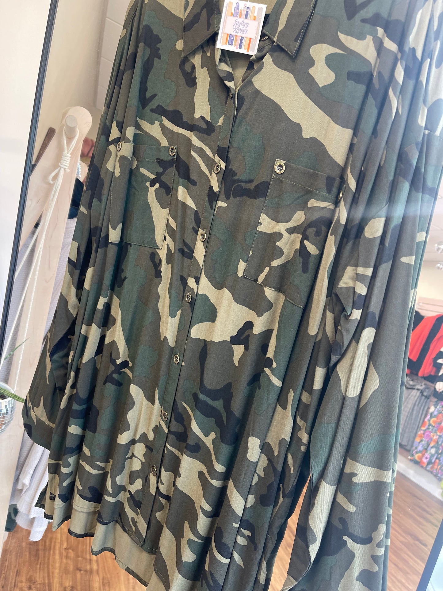 Camo Lightweight Shacket