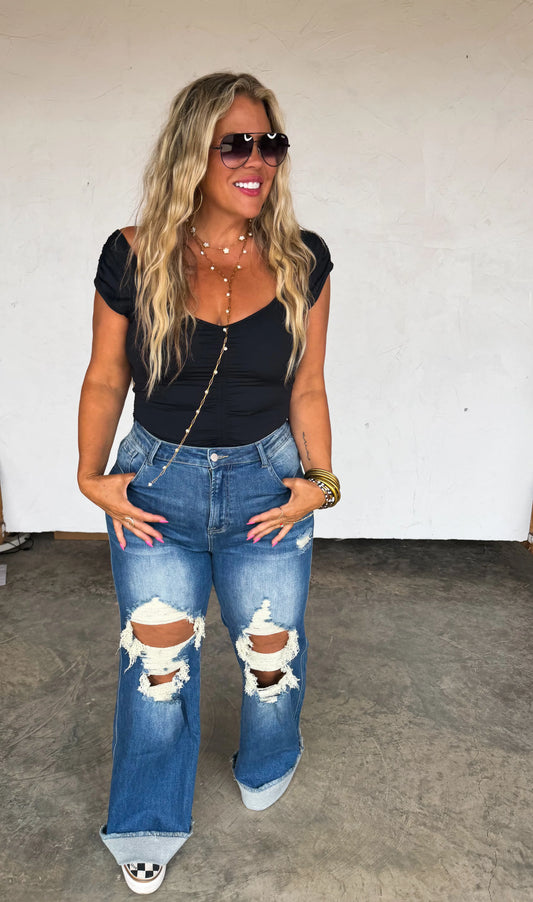 Distressed Jeans