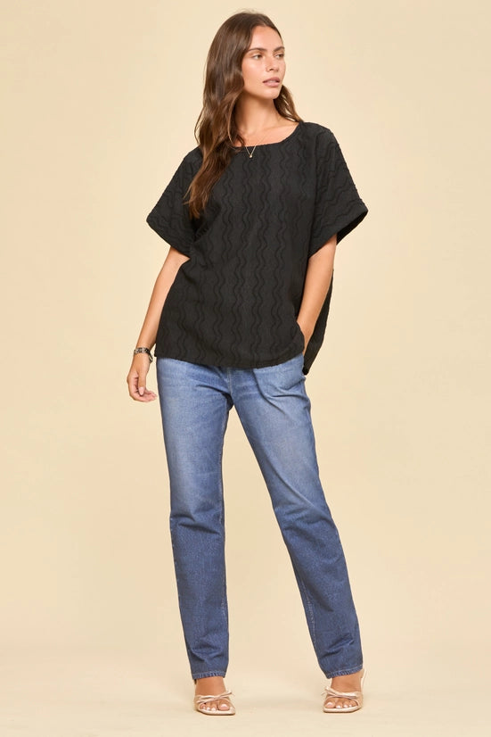 Textured Woven Blouse