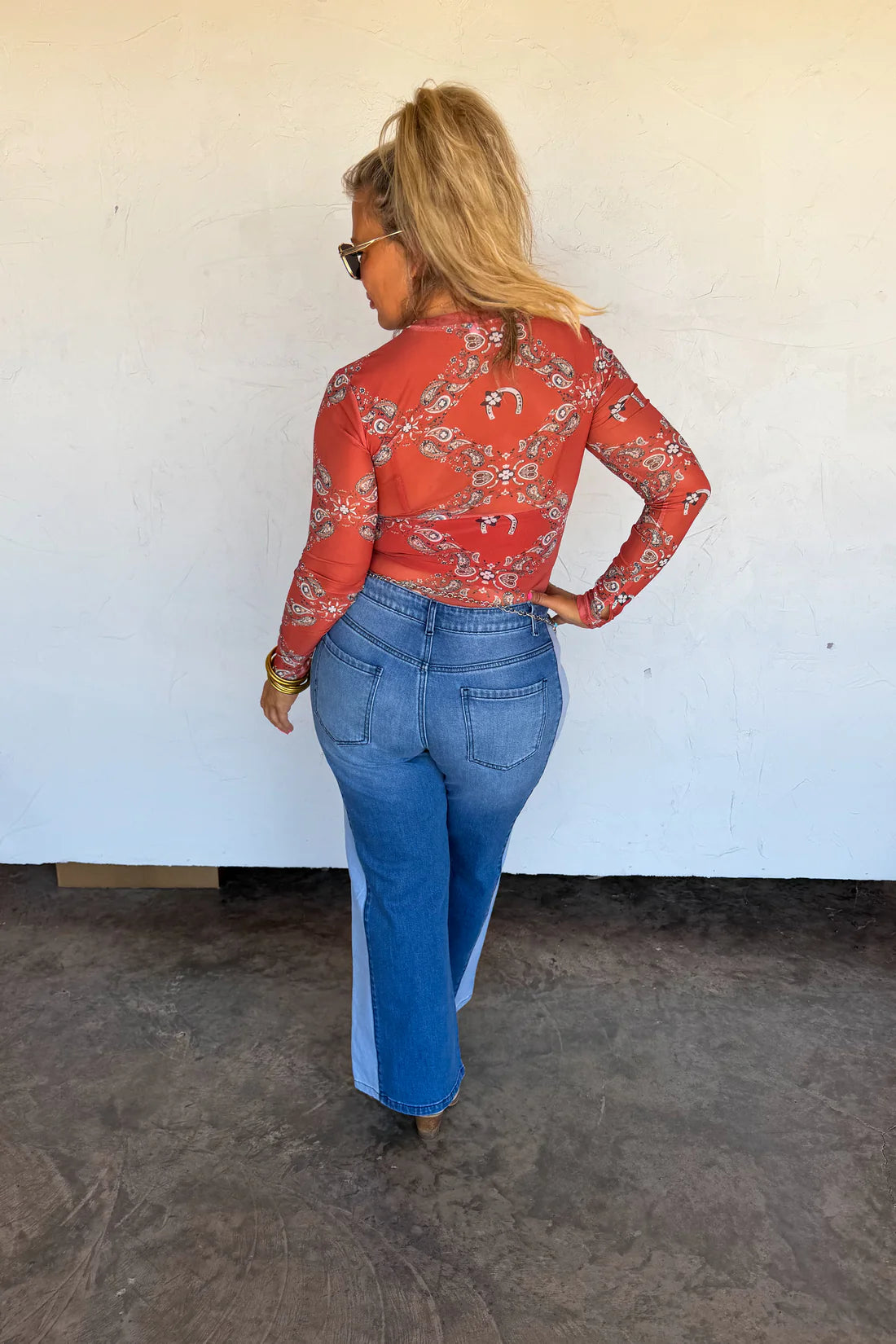 Bandana Mesh Top