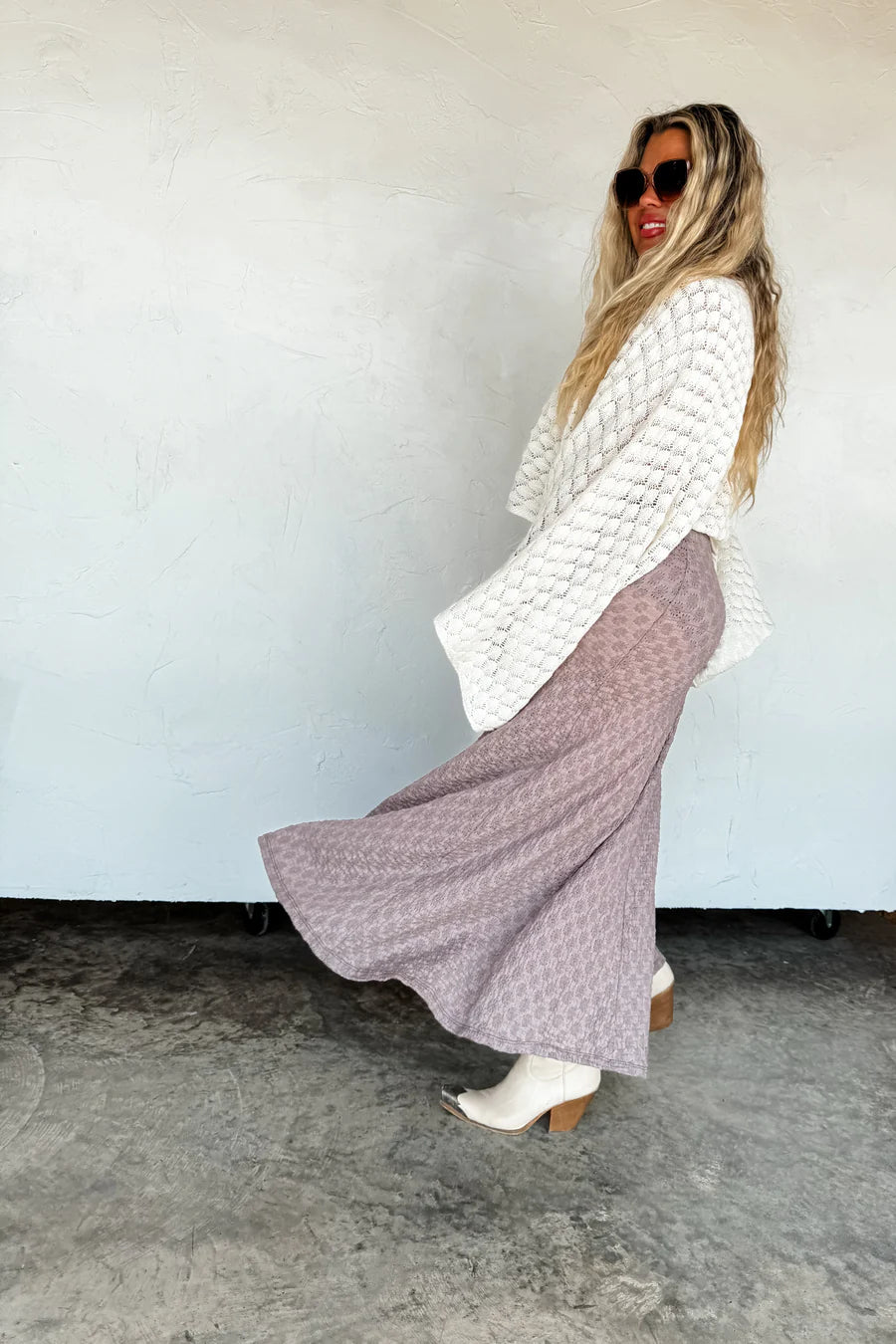 Mocha Lace Skirt