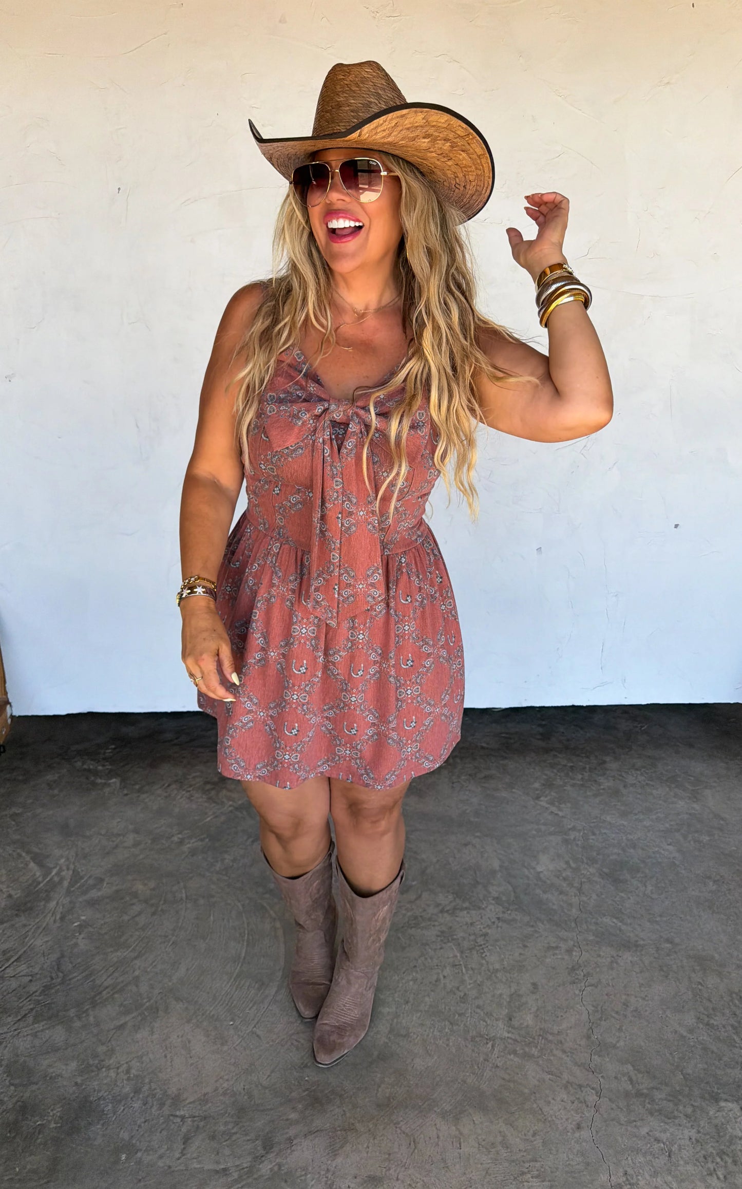 Bandana Bow Dress [[[PRE-ORDER]]