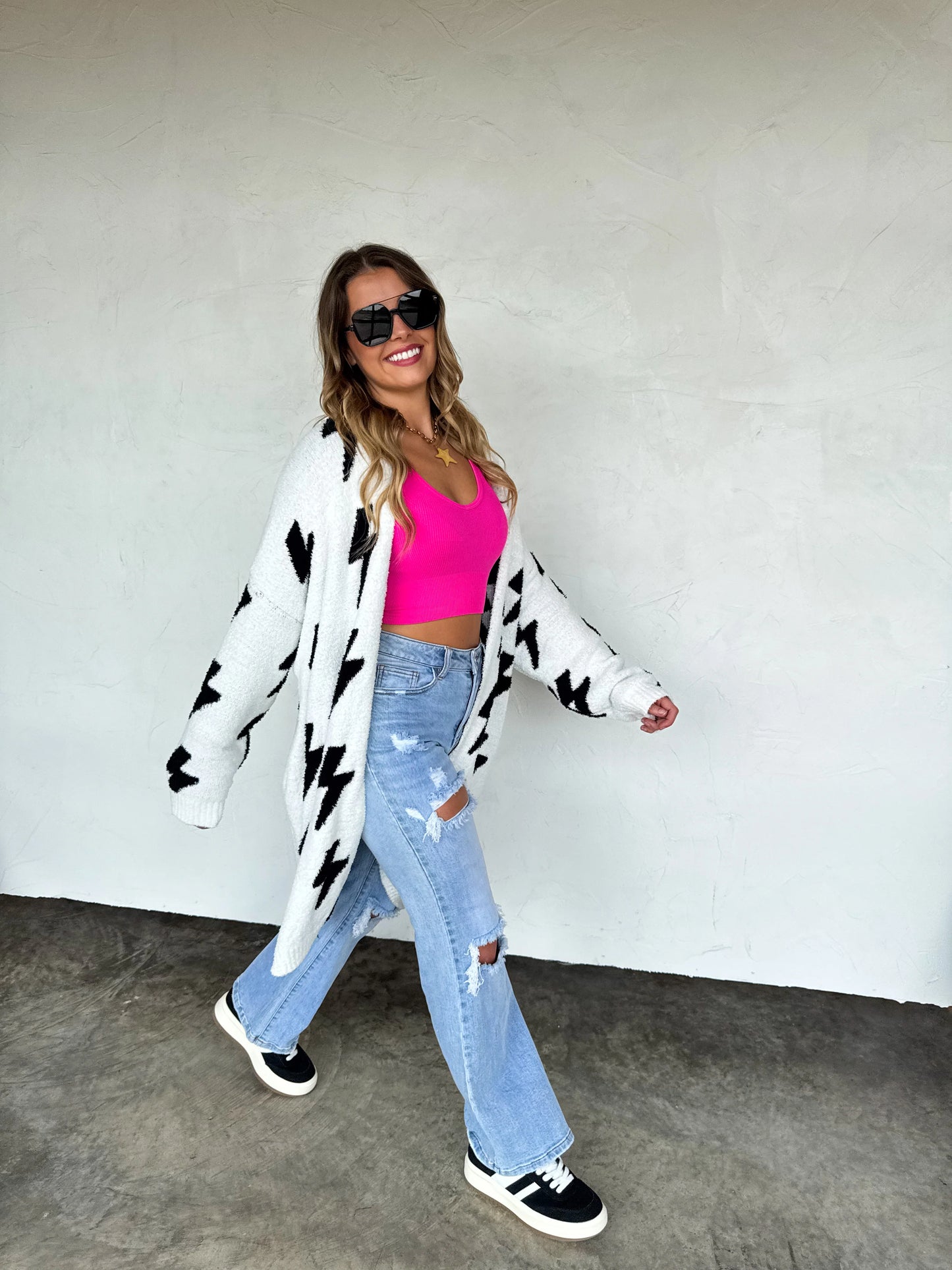 Reversible Bolt Cloud Cardigan [[PRE-ORDER]]
