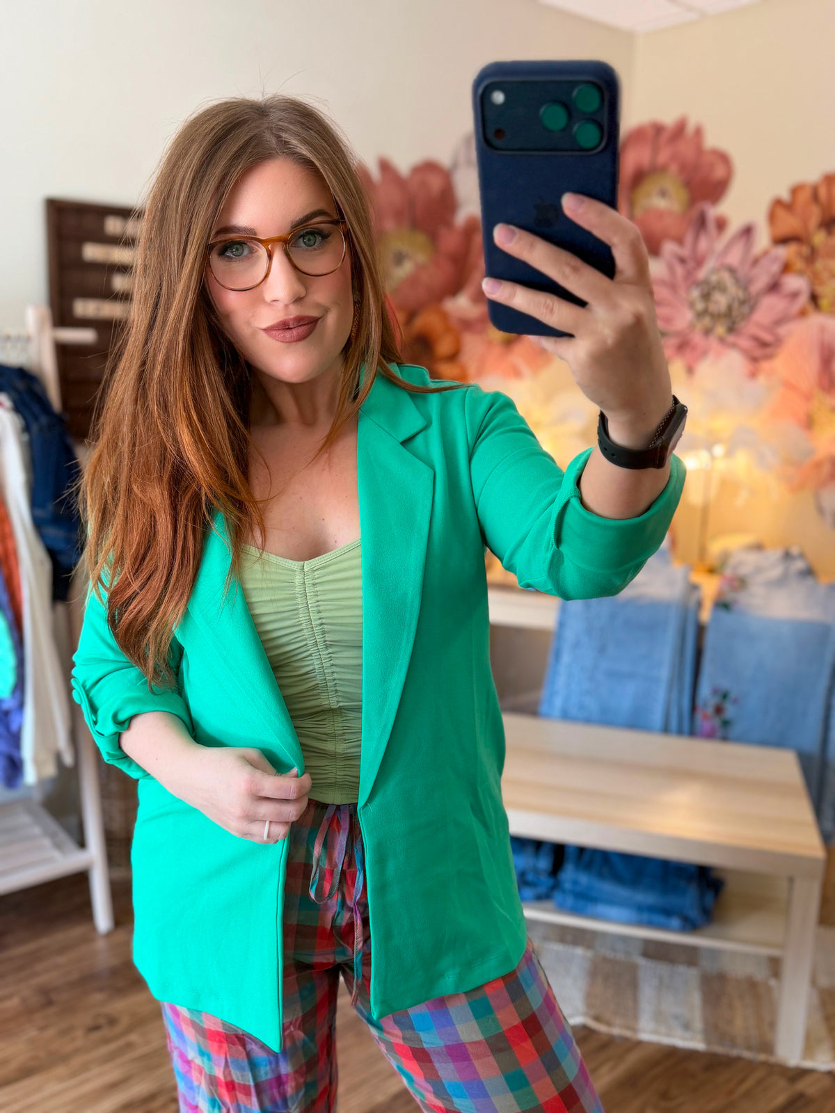 Kelly Green Blazer