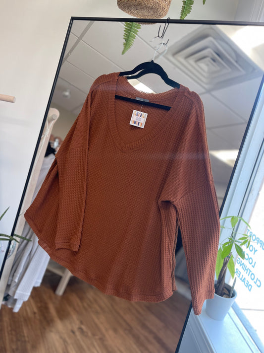 Thermal Long Sleeve Camel