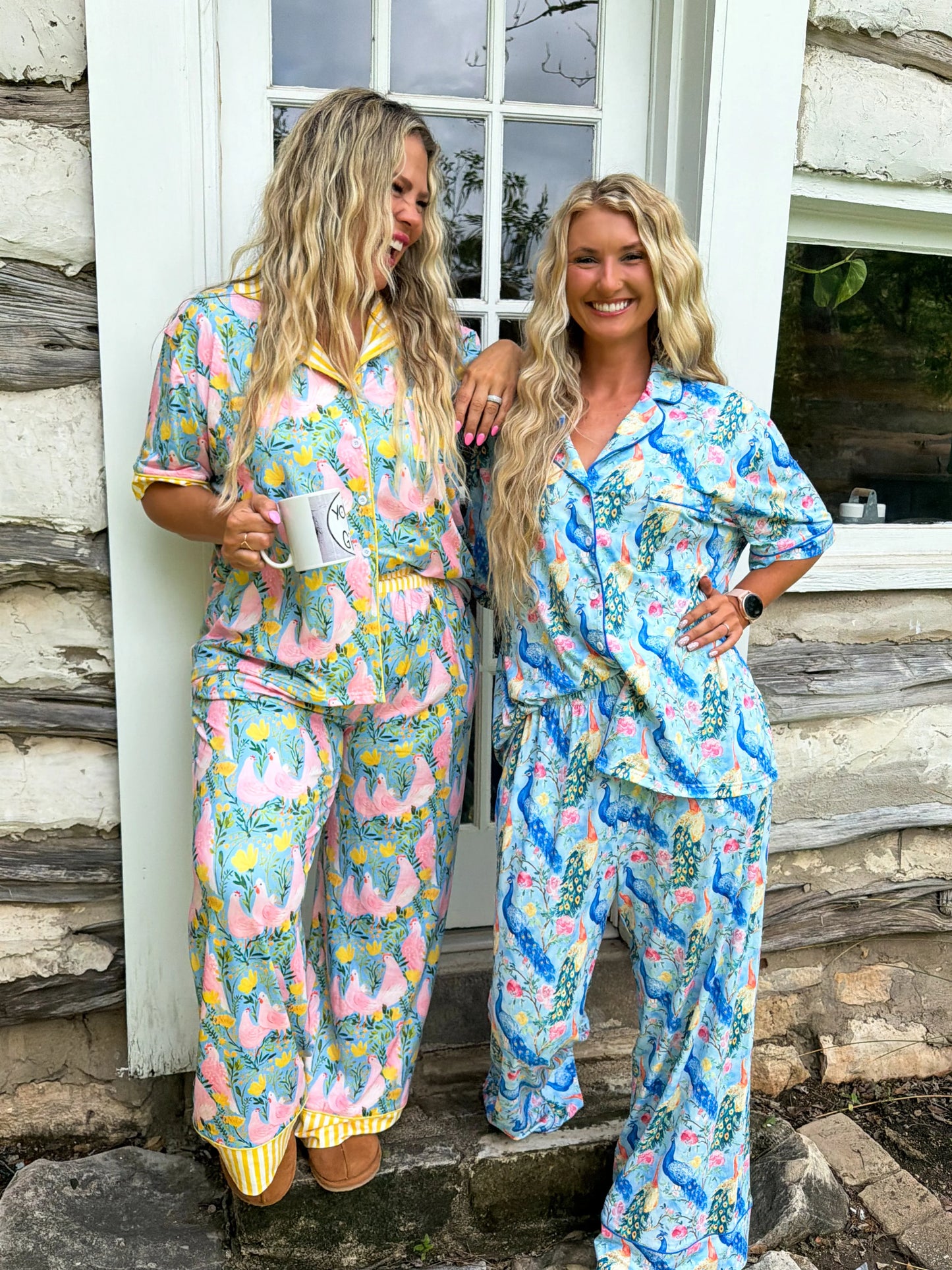IN THE GARDEN LUXE PEACOCK PJ