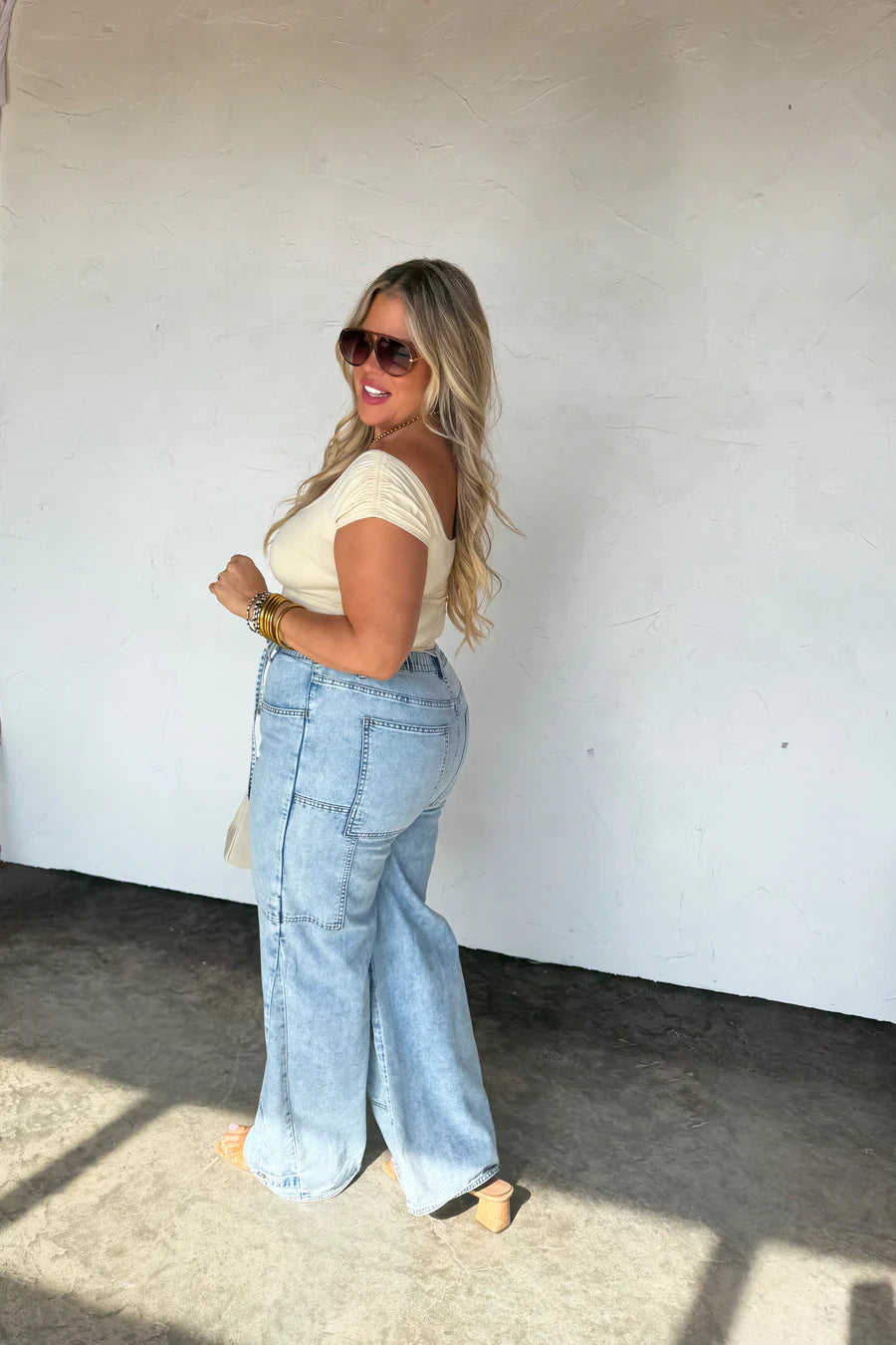 Ivory Cap Sleeve Top [[PRE-ORDER]]