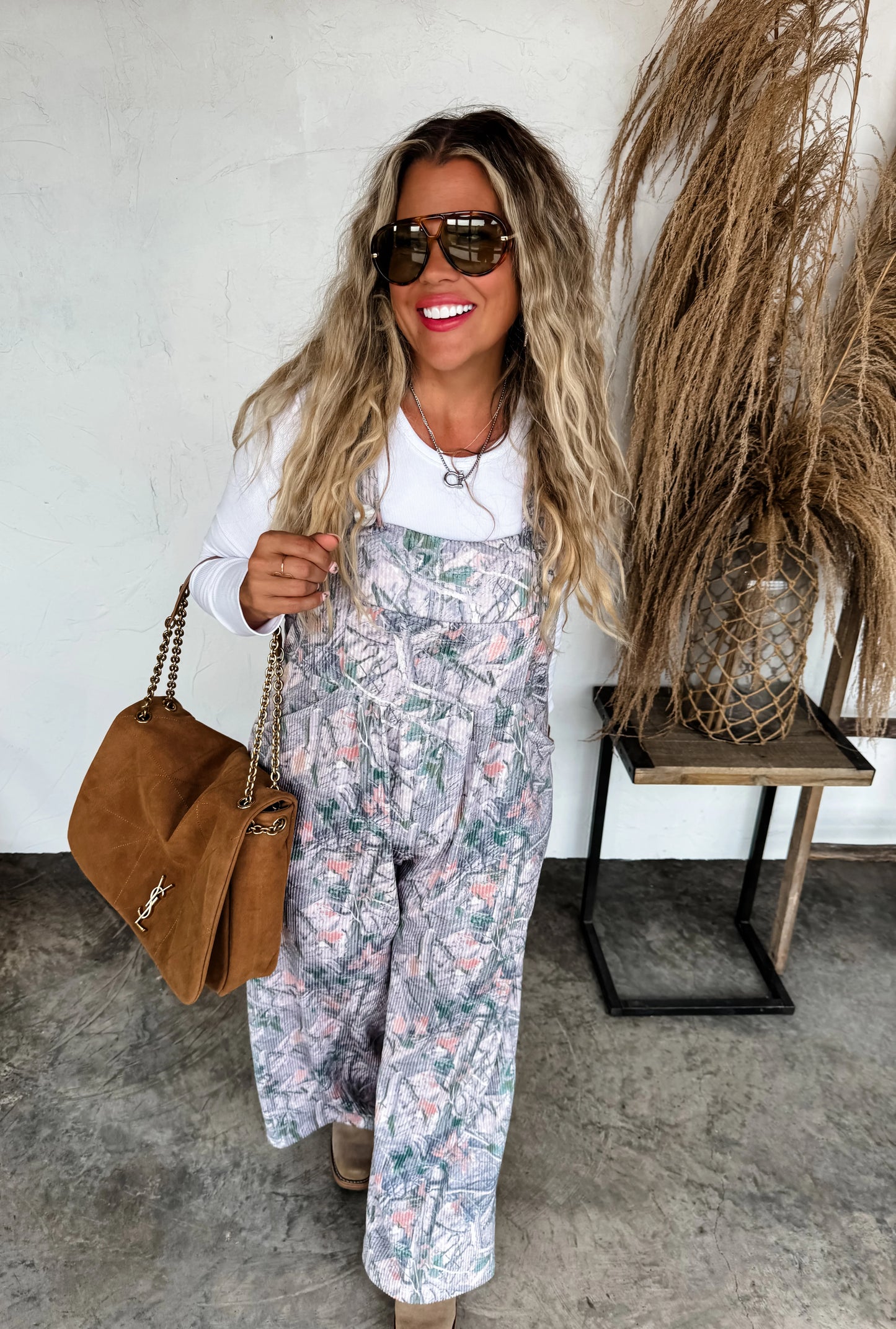 Fall Print Karli Overalls [[PRE-ORDER]]