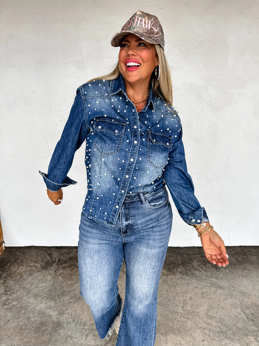 Dolly Denim Top [[PRE-ORDER]]