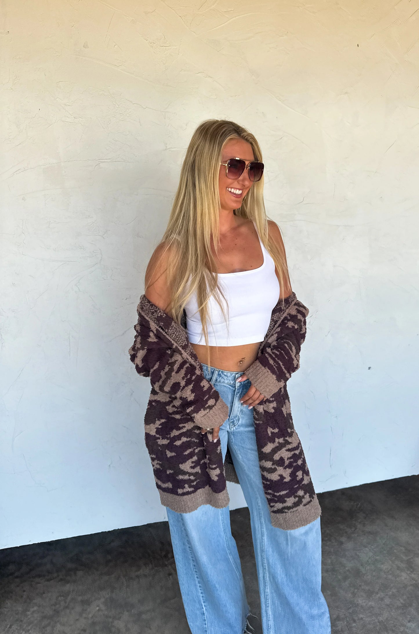 Camo Cloud Cardigan [ETA end of August]