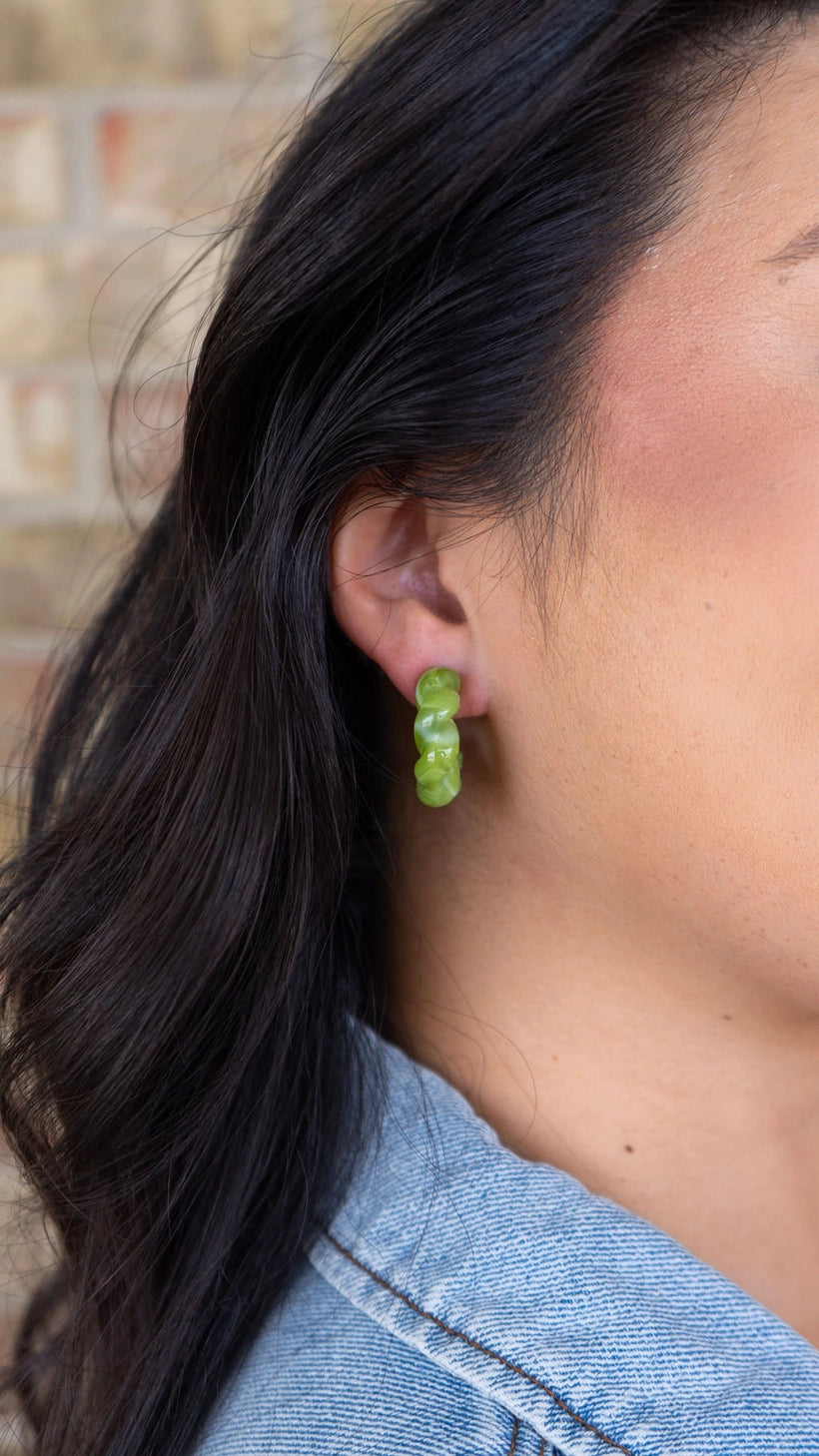 Ramona Hoop - Olive Green