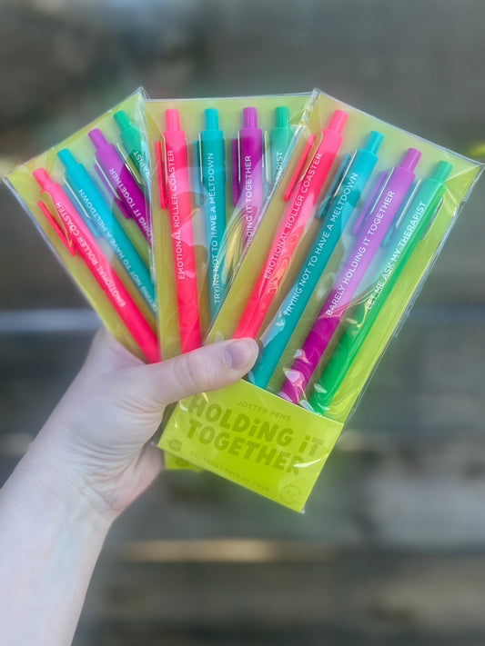 Holding It Together 4 Pack Jotter Set