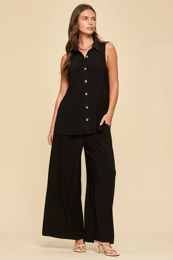 Black Resort Wear Set