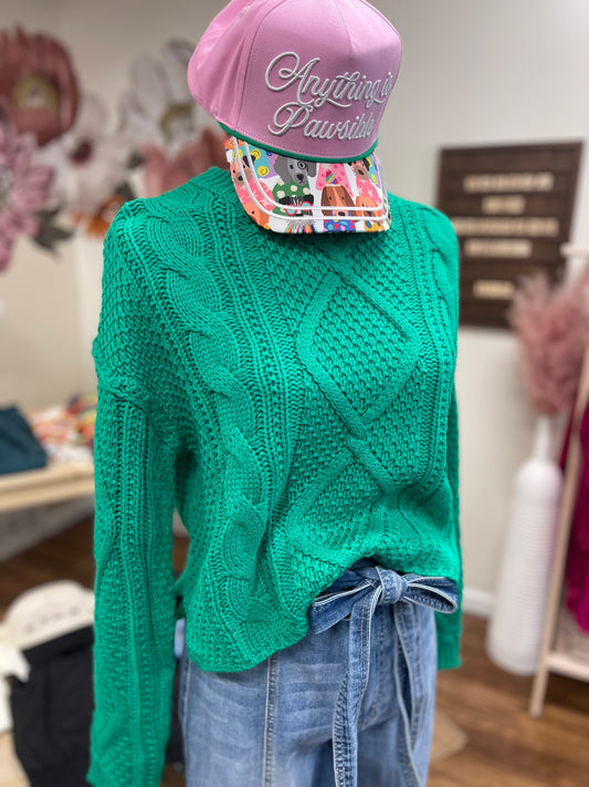 Lily Pad Sweater