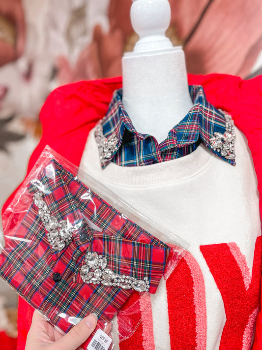 Navy Christmas Collar