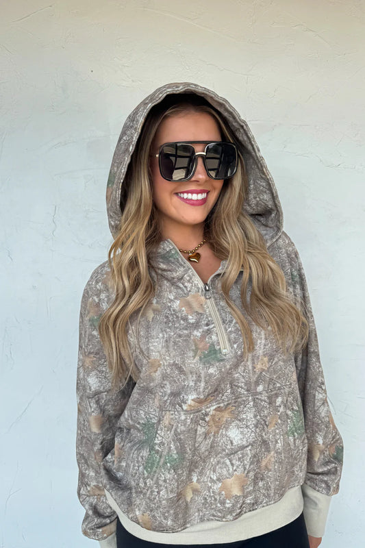 Easy Does It Camo Pullover [[PRE-ORDER]]