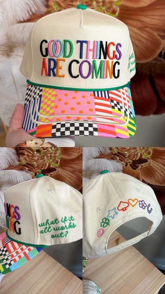 Good Things Are Coming Trucker Hat