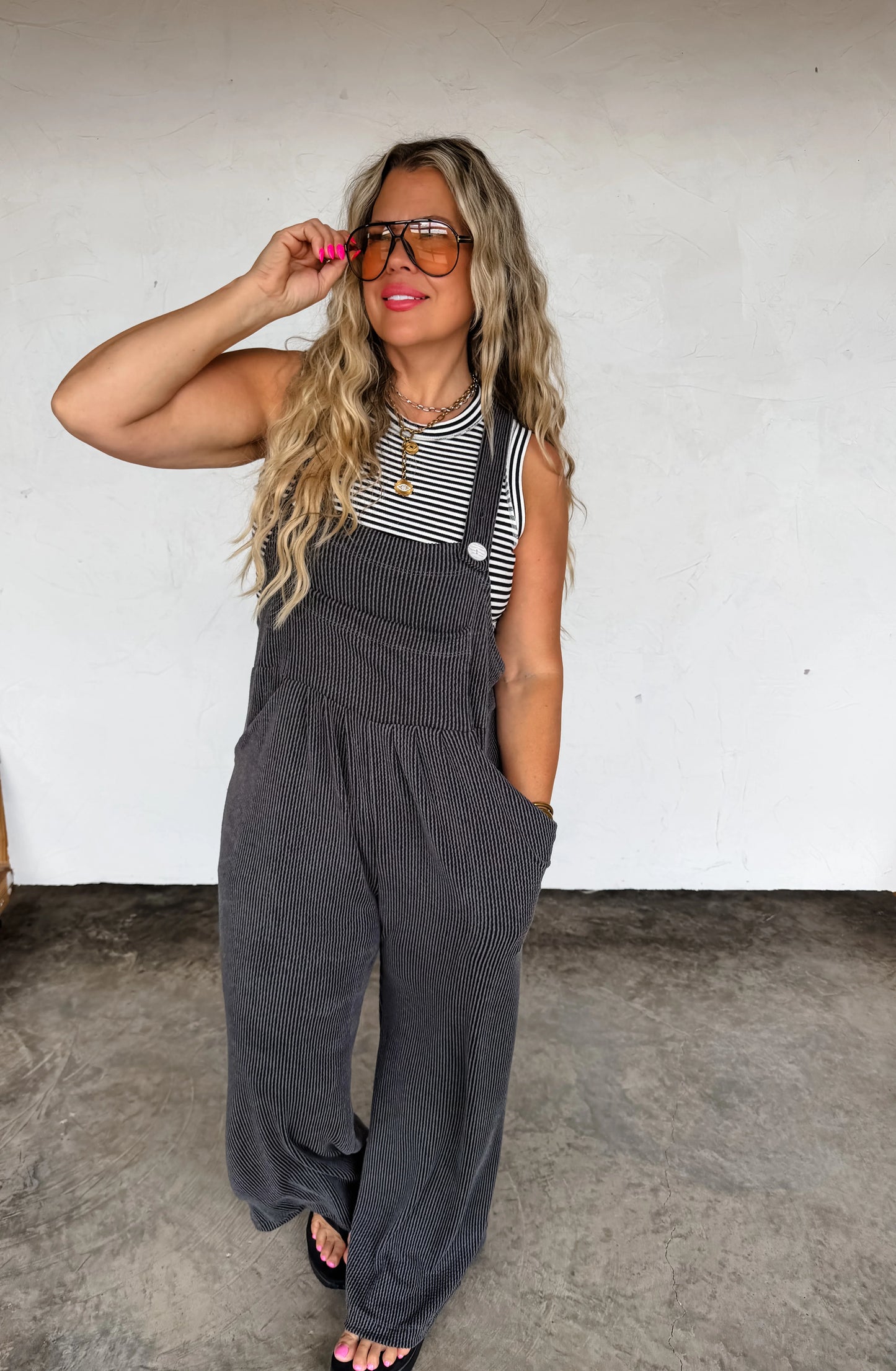 Black Karli Boho Overalls [[ETA 1st week of May]]
