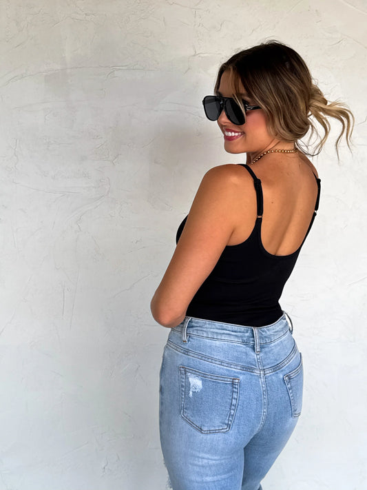 The Avalon Bodysuit in Black [[PRE-ORDER]]