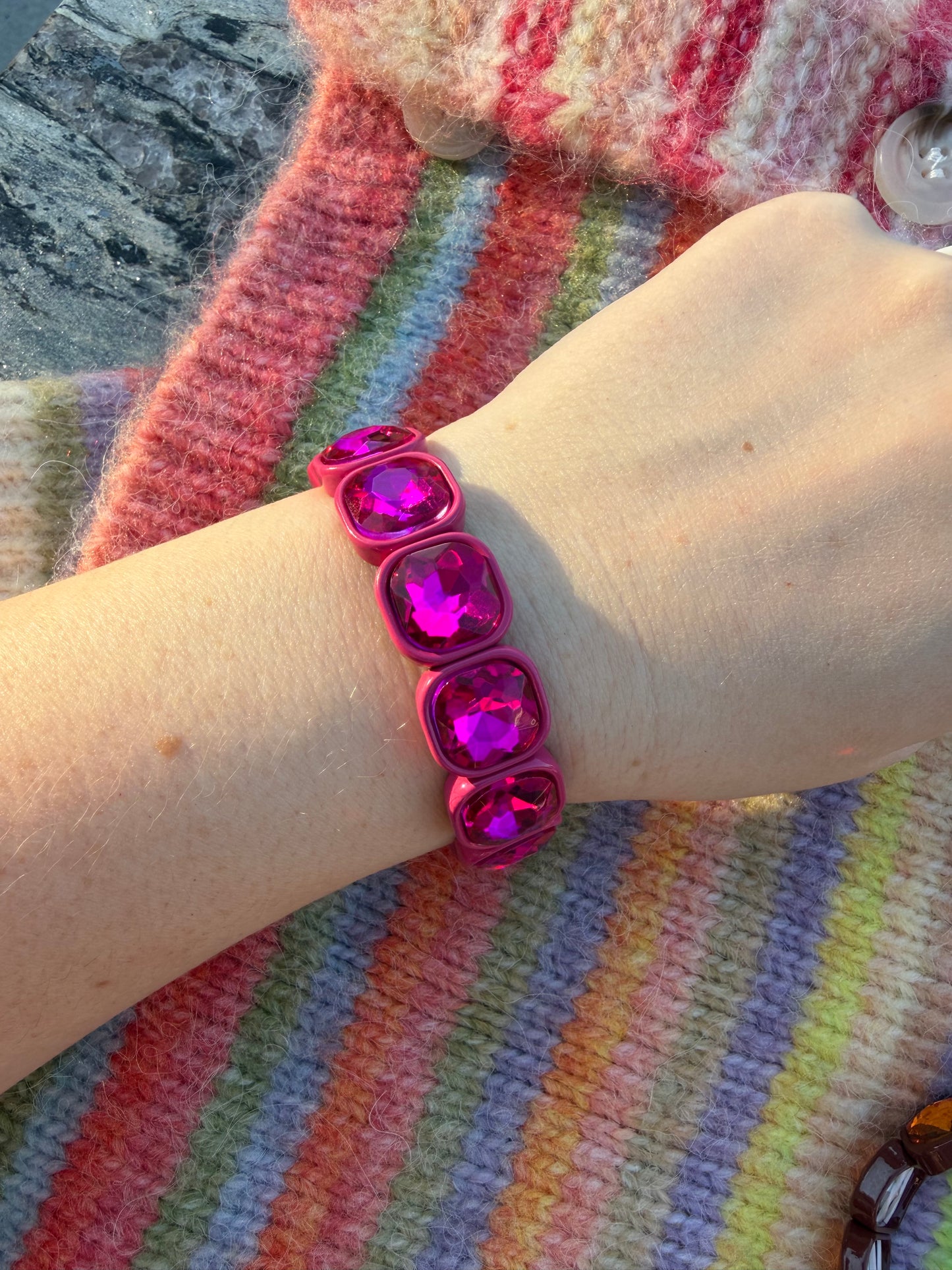 Hot Pink Bracelet