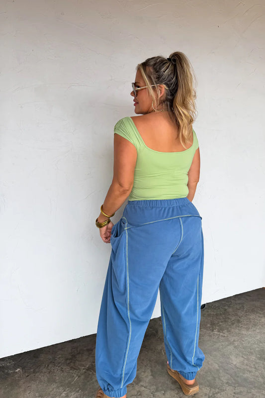Blue Lounge Joggers