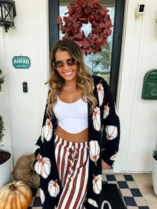 Pumpkin Cloud Cardigan