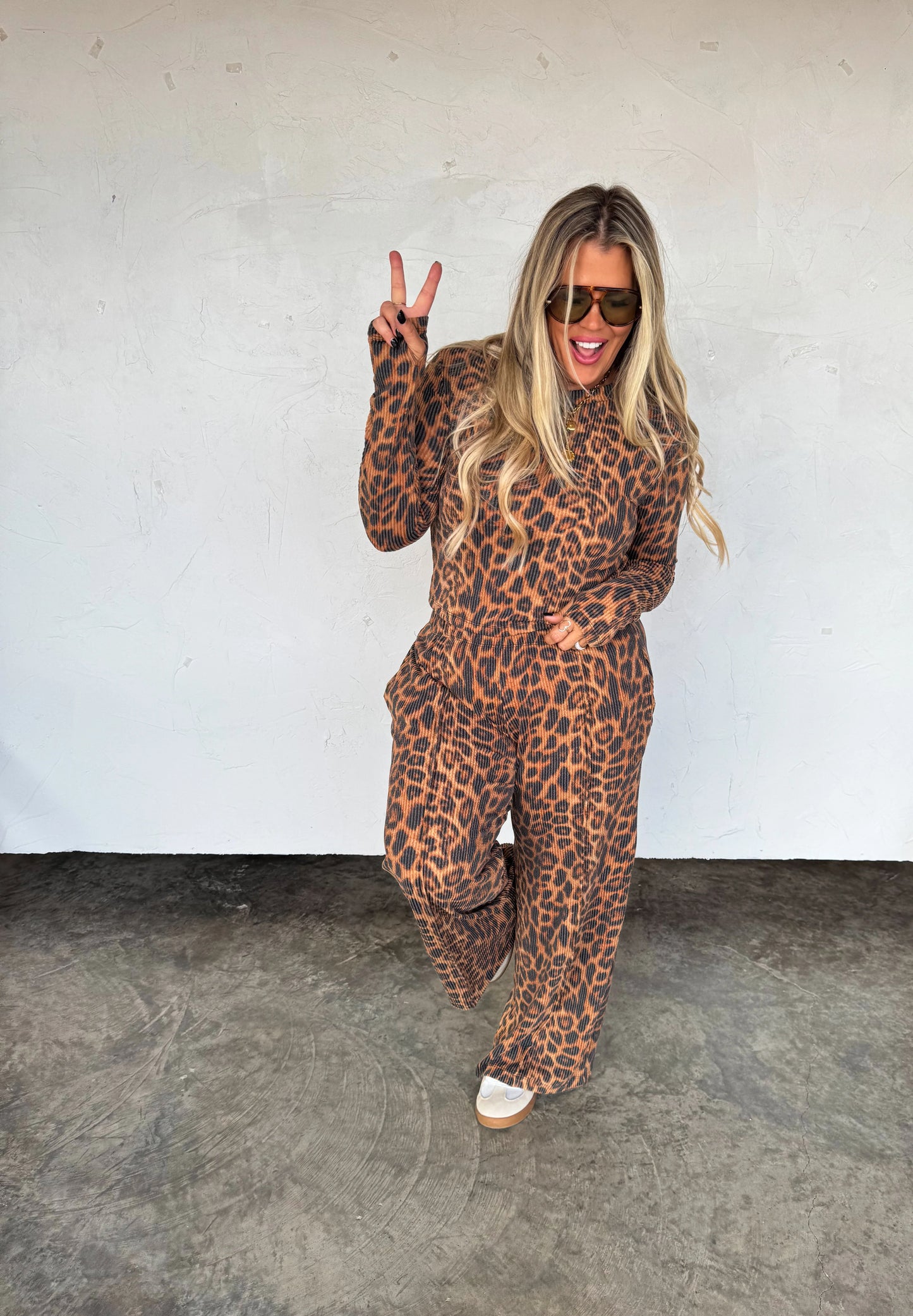 HAVEN CHEETAH LOUNGE SET [[PRE-ORDER]]