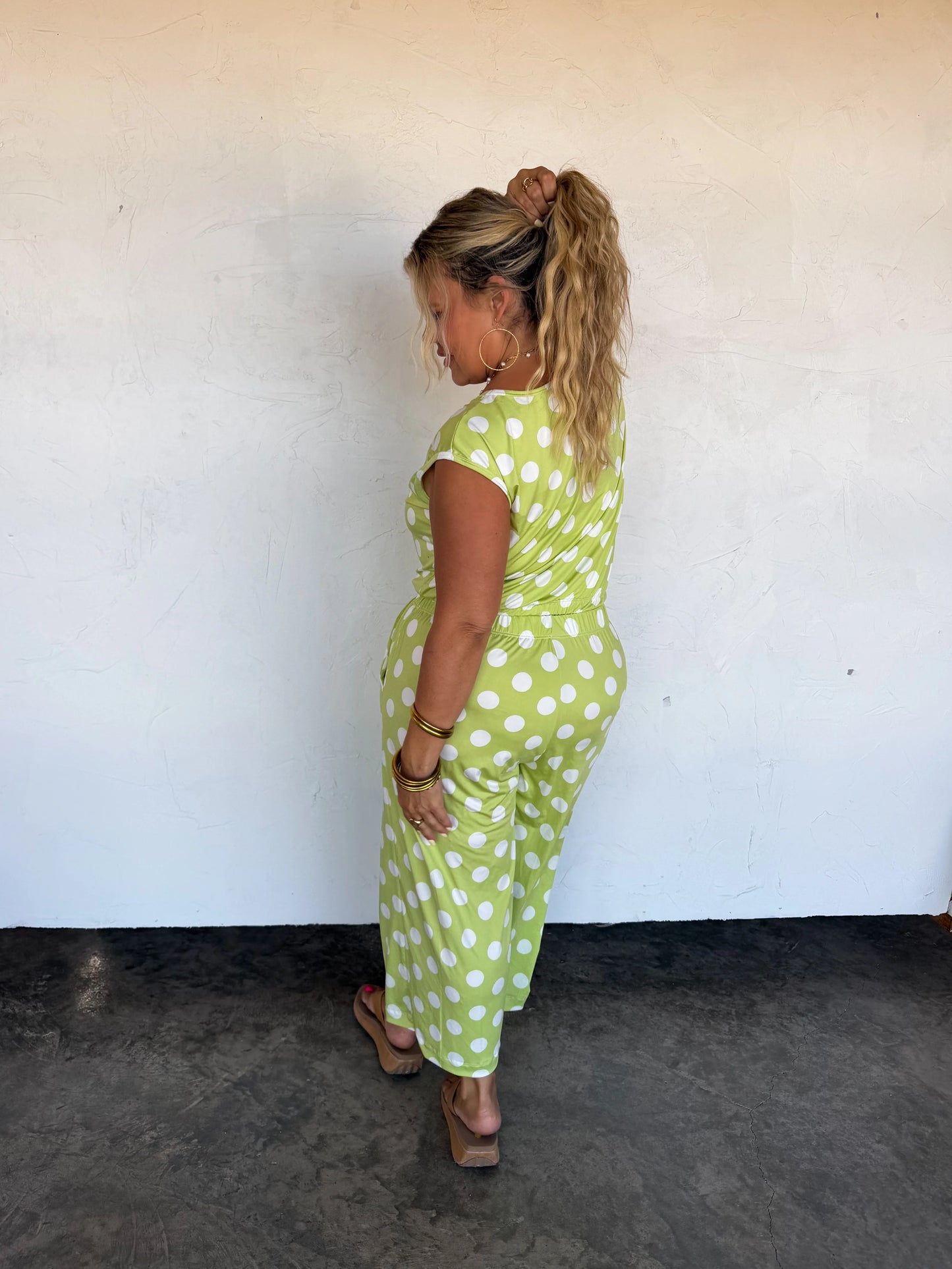 Lime Polka Dot Set [[PRE-ORDER]]