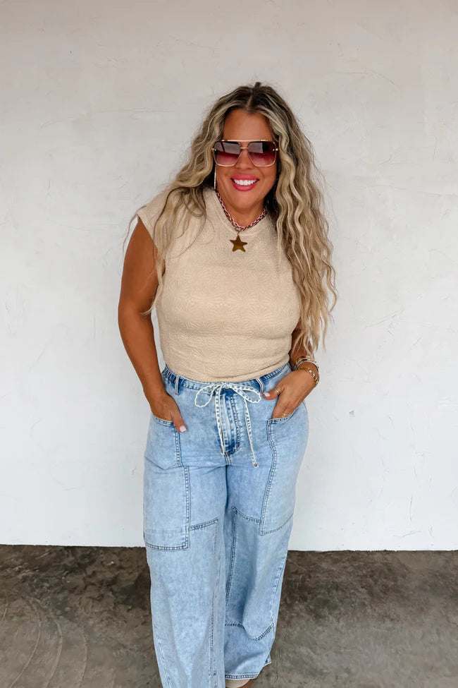 Jovie Tie Waist Jean [[PRE-ORDER]]