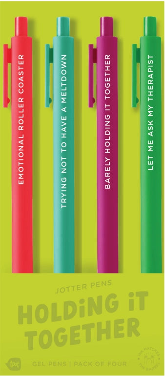 Holding It Together 4 Pack Jotter Set