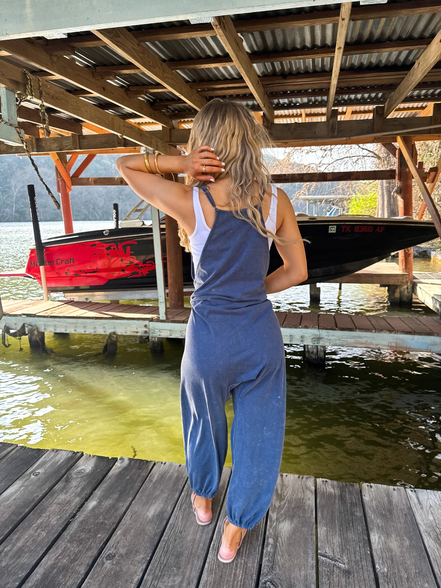 Scottie Denim Romper [[PRE-ORDER]]