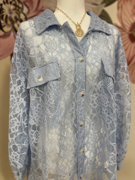Lace Shacket
