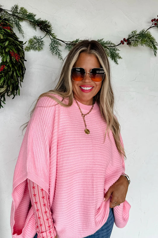 Meg Pullover in Pink [[PRE-ORDER]]