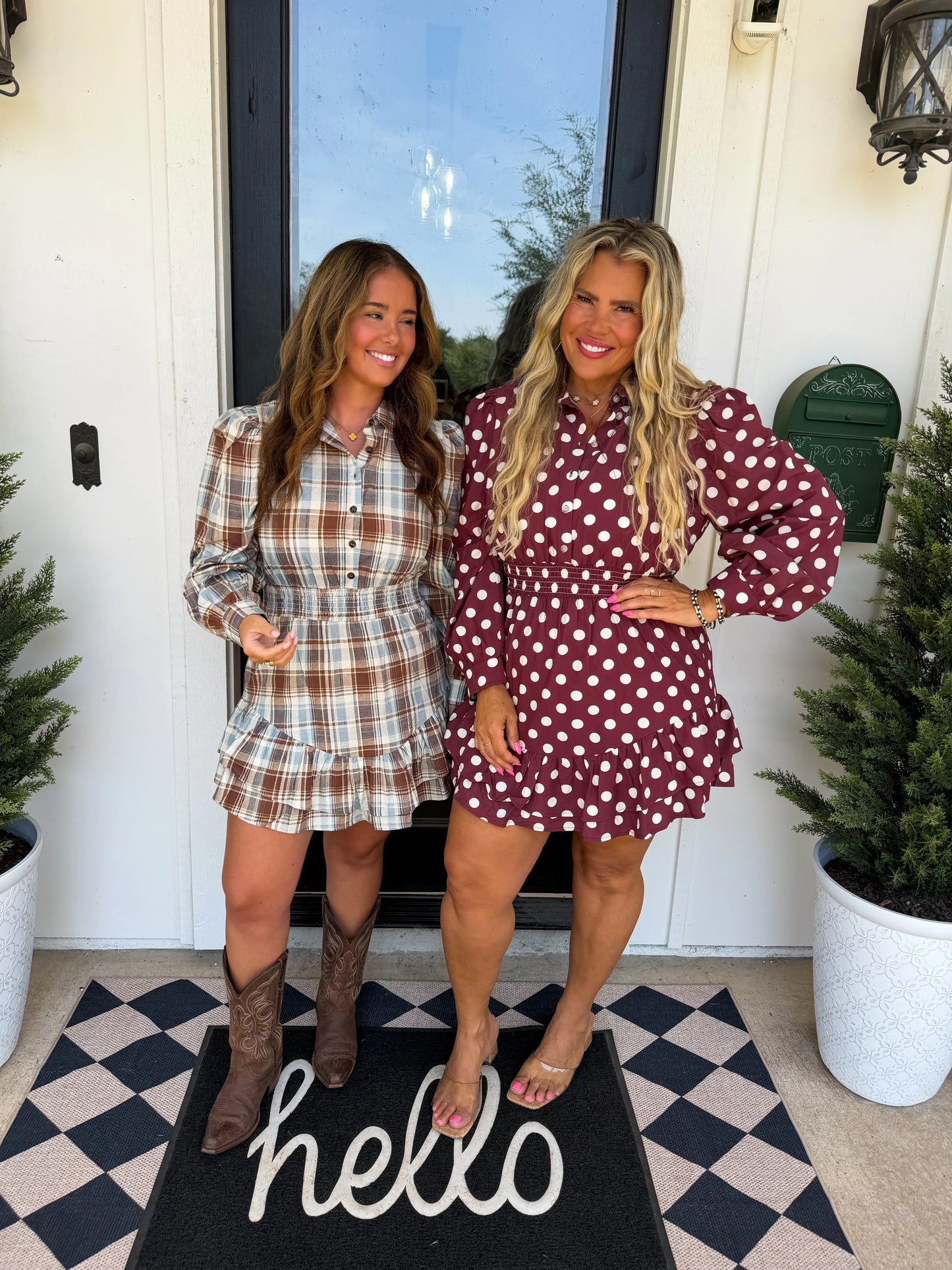 Windsor Dress in Plaid