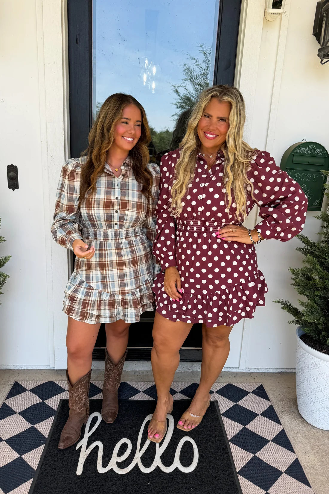 Windsor Dress in Polka Dot