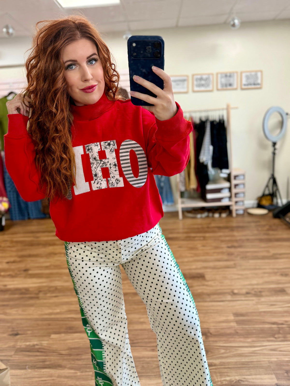 GAME DAY WIDE LEG DENIM PRE-SALE