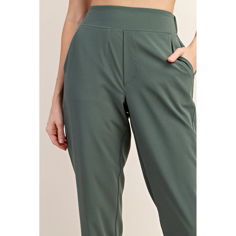 Sage Crinkle Pant