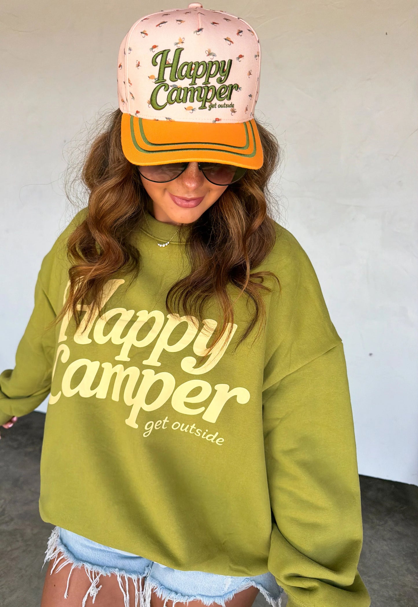 Happy Camper Trucker Hat [ETA Mid August]