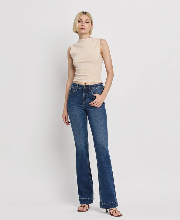 High Rise Trouser Bootcut Jeans