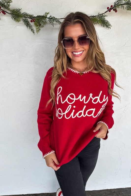 Howdy Holidays Sweater [[PRE-ORDER]]
