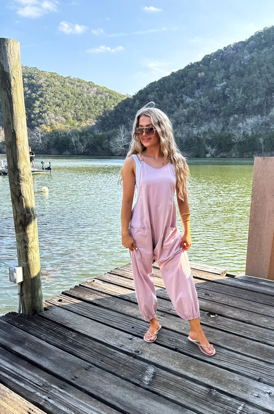 Scottie Blush Romper [[PRE-ORDER]]
