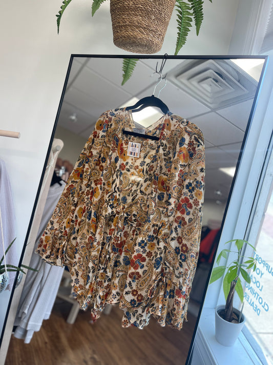 Golden Boho Kimono