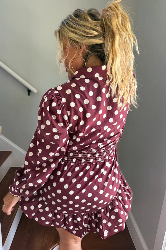 Windsor Dress in Polka Dot