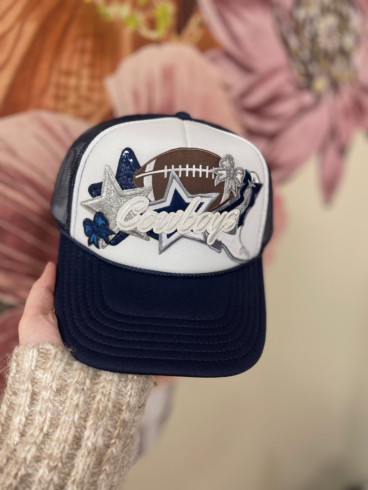 Cowboys Custom Trucker Hat