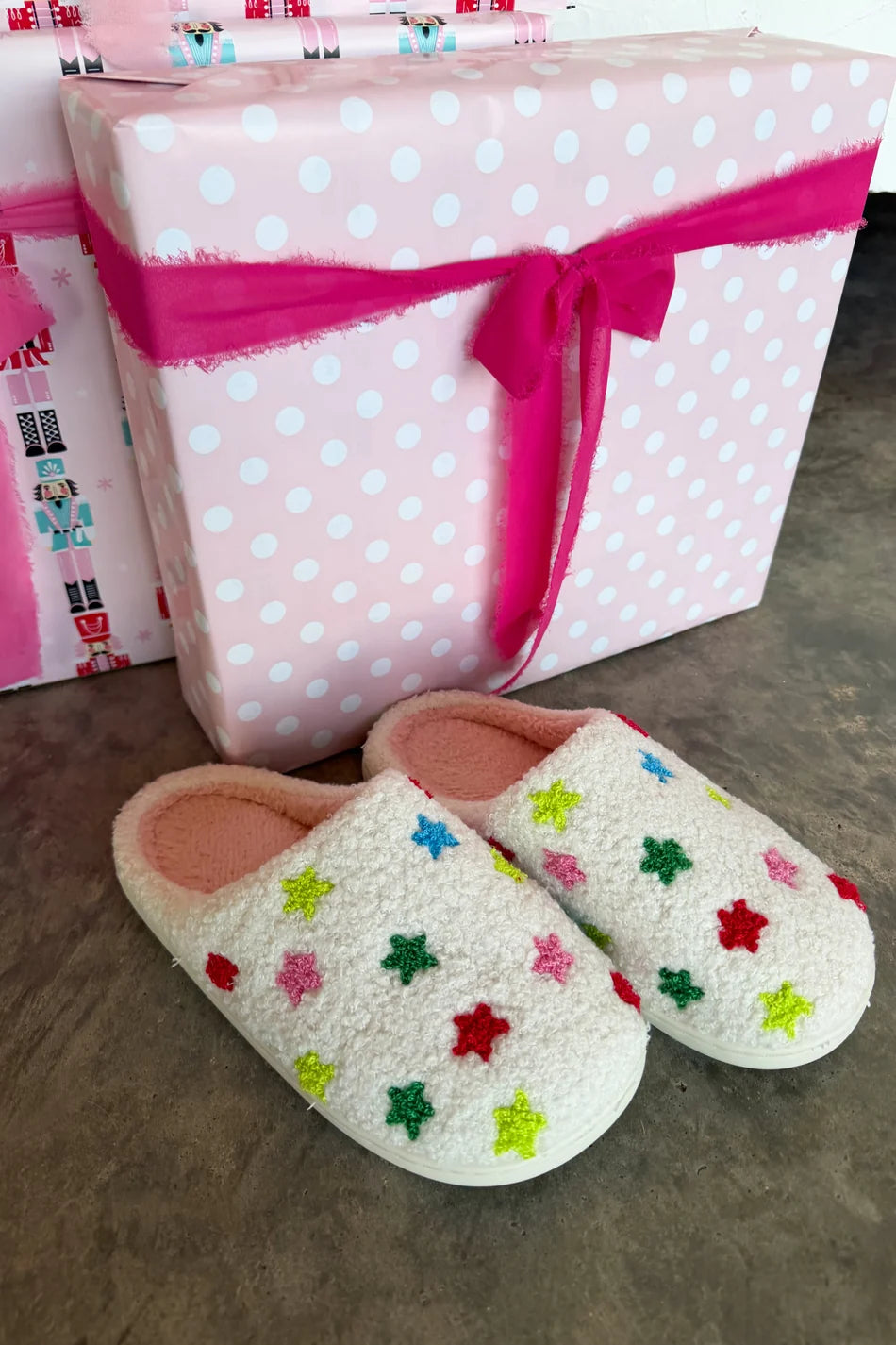 Christmas Star Slippers