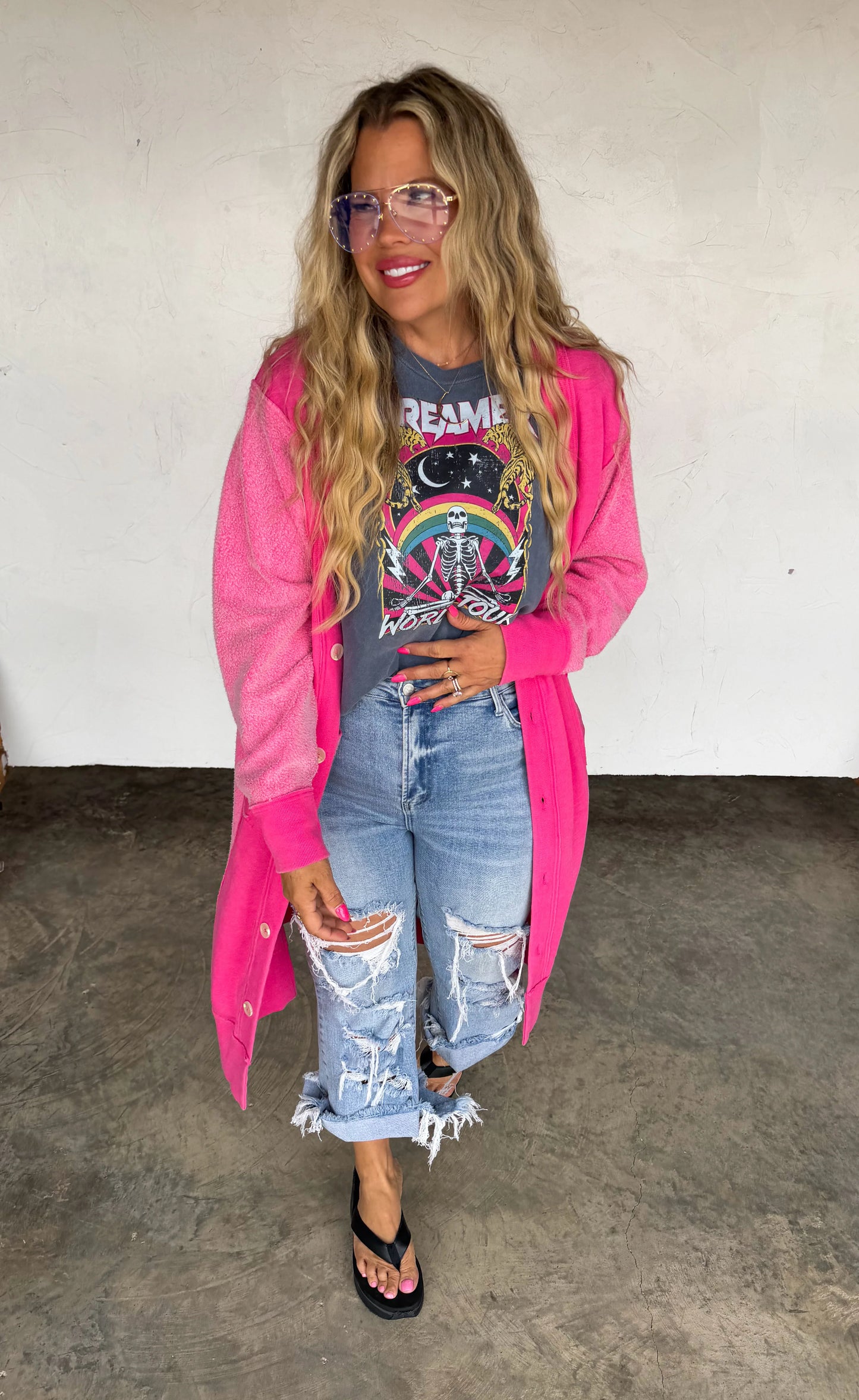 Sweatshirt Cardigan pink [[PRE-ORDER]]