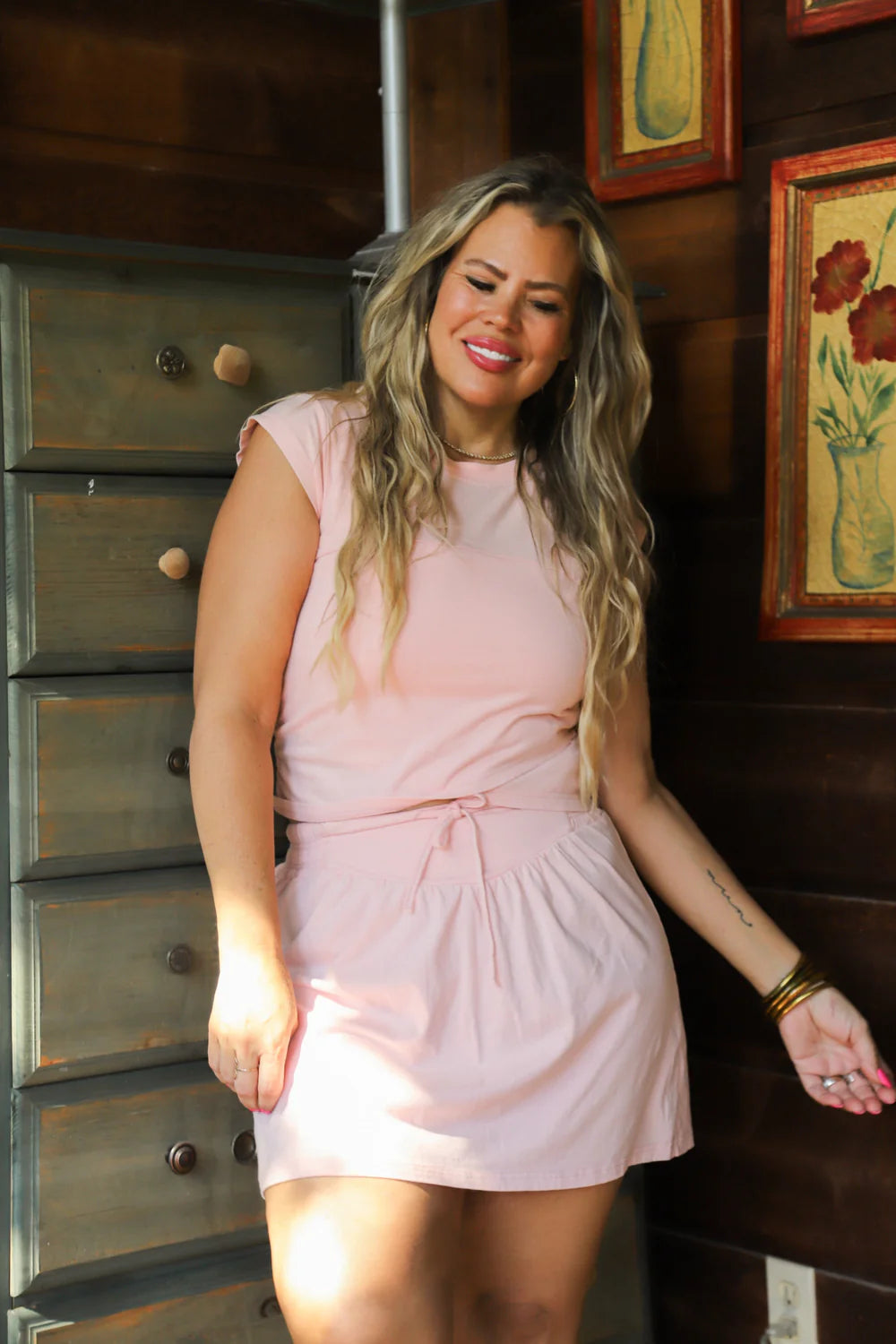 Blush Camden Skirt Set [[PRE-ORDER]]