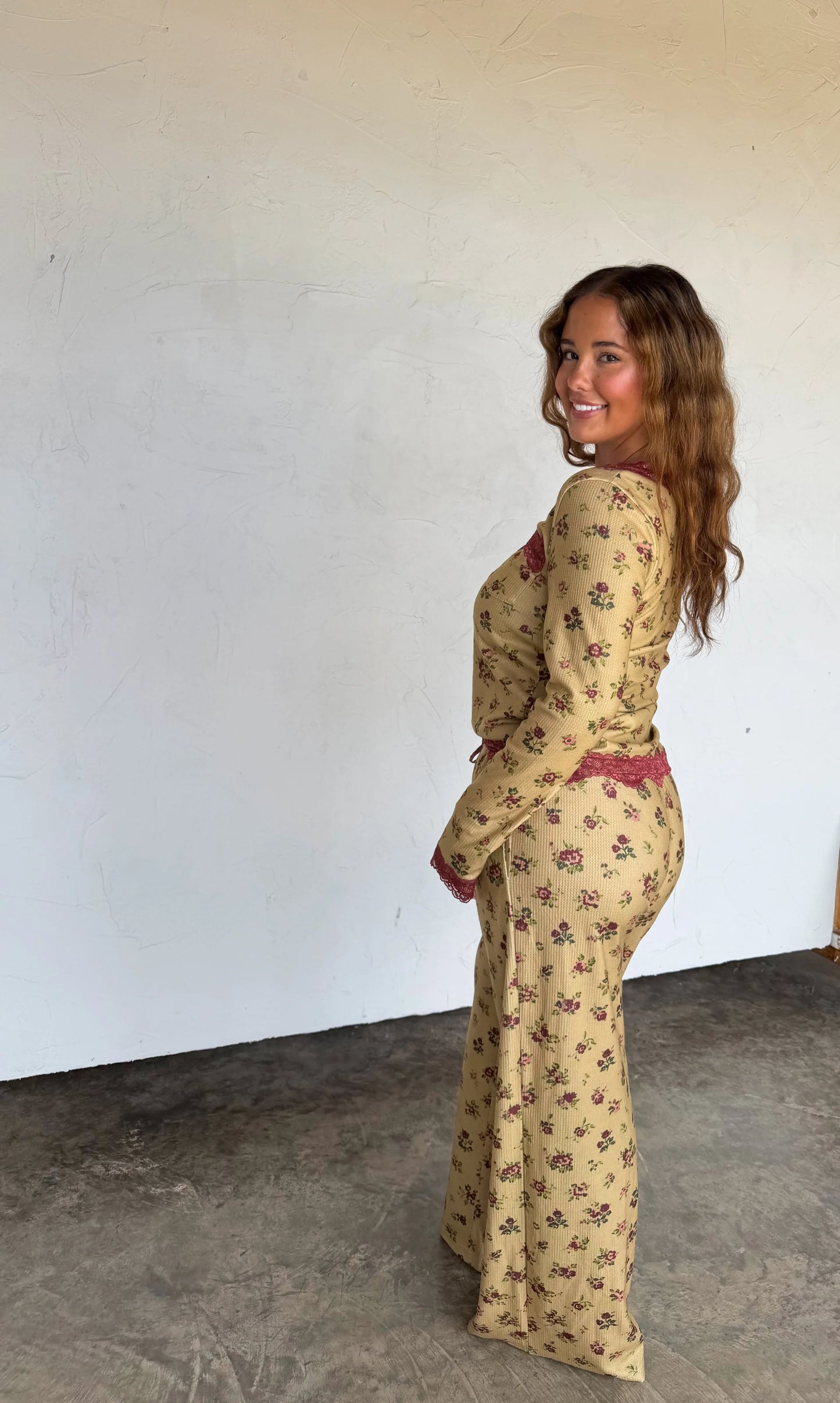Floral & Lace PJ’s — 2 Colors